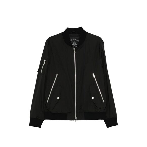 Moose Knuckles Black Jackets - Bomber Jackets Men
